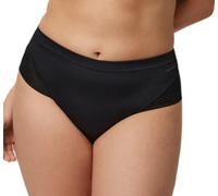 YSABEL MORA - Tanga Talle Alto Microfibra Negro