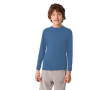 YSABEL MORA - TÉRMICO Ligero Camiseta Manga Larga Cuello semicisne Azul