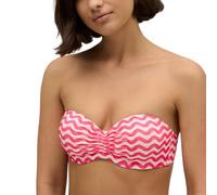 YSABEL MORA Top Bikini Bandeau Push-Up con Aro y Relleno para Realce Natural y Soporte Óptimo, Estilo Moderno y Minimalista, Material Sostenible con Poliéster Reciclado Colección