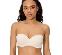 YSABEL MORA. Top Bikini Bandeau Tejido Calado Copa C. con Aro Y Relleno. Tirantes Regulables Y Desmontables. Opción Sin Tirantes. Combínalo con Braga A Juego para Look Completo .Colección Sand.