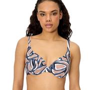YSABEL MORA. Top Bikini Estampado Copa C. Top Bikini con Aro Y Relleno. Tirantes Anchos Regulables. Diseño Estampado. Colección Beach.