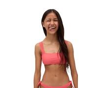 YSABEL MORA Top Bikini Juvenil Bandeau Liso para Chica con Estampado Moderno, Tirantes Variados para Ajuste, Combínalo con Braguita a Conjunto para Completar Tu Look de Playa Ideal