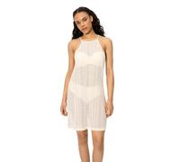 YSABEL MORA - Vestido Corto Calado Tirantes Marfil