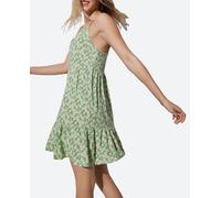 Ysabel Mora Vestido estampado sin mangas. Verde 38