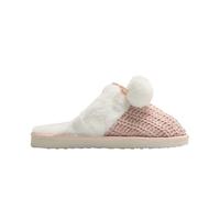 YSABEL MORA Zapatillas de Casa Doble Pompón Confort y Estilo, Exterior Aterciopelado, Interior de Pelo Suave, Mantén Tus Pies Cálidos y Cómodos Todo el Día, Diseño Moderno y Originalidad