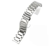 YSABVCP Compatible con correa de acero Seiko Compatible con correa de reloj de acero inoxidable Seiko serie n.° 5(GD-01(MS)-Steel,22mm)