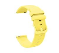 YSABVCP Correa de silicona de 20 mm y 22 mm for Mibro Watch C3 y C2, compatible Fit For Mibro Watch Lite2/A1, A2/X1/Lite y correa de color.(Yellow,22mm)