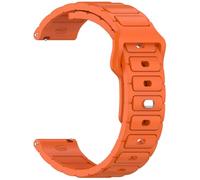 YSABVCP Correa deportiva de silicona de 20 mm y 22 mm for reloj inteligente Haylou Solar Plus RT3/LS16. Compatible con pulseras Haylou RS5/R8/S8/RT2/GST/RS3.(Orange)