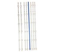 YSABVCP Tira de LED (8) Compatible Fit For Panasonic TX-49GX555B TX-49FX550B TX-49GX550B TX-49FX352B TX-49GS550B TX-49GS352B TX-49FX550E TX-49FX555B(2set Set 2 TV)