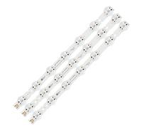 YSABVCP Tira de LED for iluminación Trasera Compatible for LG 43 ''TV 43UM7340PVA 43UM4390PLC 43UM74006LB 43UM7450PLA 43UM7390PLC 43UM7400PLB 43UM7300PSA(1 Set - 3 pcs)