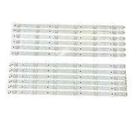 YSABVCP Tira de retroiluminación LED Compatible Fit For Sharp LC-55CUG8461KS, LC-55CFE6242E, LC-55UI7252E, LC-55UI8872ES y LC-55UI8652E.