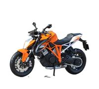 YSAEDATY 1:12 1290 Super Duke R Orange Die Cast vehículos coleccionables Pasatiempos Motocicleta Modelo Juguetes