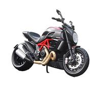 YSAEDATY 1/12 Ducati Hypermotard SP 2013 Motocicleta Modelo Vehículo Colección Automóvil Amortiguador Todoterreno