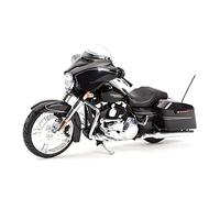 YSAEDATY 1:12 Harley Davidson Street Glide Special Motocicleta Modelo Juguete Colección De Coches