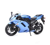 YSAEDATY 1:12 ZX-6R, vehículos de fundición a presión Azules, Pasatiempos coleccionables, Juguetes Modelo de Motocicleta