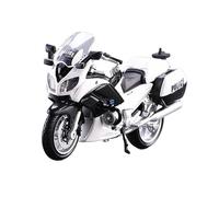 YSAEDATY 1:18 BMW Yamaha Police Motocicleta Serie Silvardo Original Modelo De Motocicleta Autorizado