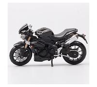 YSAEDATY 1/18 Escala pequeña 2011 Triumph Streetfighter Bicicleta Deportiva Motocicleta Diecast vehículos de Juguete