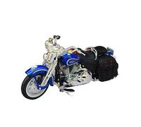 YSAEDATY 1:18 Harley 1999 FLSTS Heritage Springer Aleación Modelo De Motocicleta Simulación Metal Calle Motocicleta
