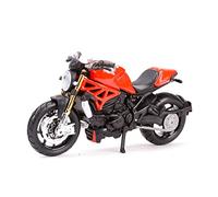 YSAEDATY 1:18 Monster1200S vehículos estáticos fundidos a presión, Pasatiempos coleccionables, Juguetes Modelo de Motocicleta