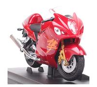 YSAEDATY Escala 1:18 Suzuki GSX1300R GSX Hayabusa Modelo De Motocicleta Fundición A Presión Y Coche De Juguete