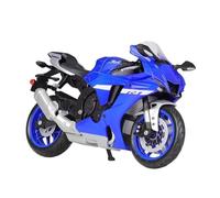 YSAEDATY Yamaha YZF-R1 1/12 2021, Modelo De Motocicleta De Fundición A Presión, Colección De Coches De Juguete, Amortiguador, Motocicleta Todoterreno