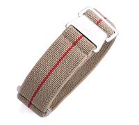 YSANOKJ Correa elástica trenzada de nailon de 20/22 mm para lona, muñequera deportiva universal para hombres y mujeres.