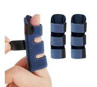 YSAOAKA 2 Piezas Férulas Dedo Gatillo, Protector Dedos mano Ajustable, Férula Pulgar con Ayuda de Aluminio Incorporada para Artritis, Tendinitis y Esguince de Pulgar