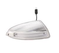 YSASFZX Intermitente lateral Para Benz W164 GL350 GL450 GL500 ML350 ML300 ML320 A1649061300 A1649061400 Luces De Señal Giro Espejo Retrovisor Marcador lateral(bien)
