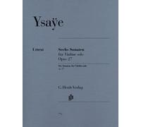 YSAYE - Sonatas (6) Op.27 para Violin (Urtext)