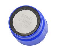 Ysbxitu Botón de Inicio automático para BMW Crystal Start Stop Button Cover se Adapta a BMW 1er F20 F21 2er F22 3er F30 F31 4er F32 F33 5er F10 F11 6er 7er X1 F48 X3 F25 X4 F26 X5 F15 XX 6 F16-azul