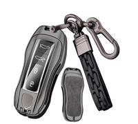 Ysbxitu Caja para Llaves Keyless Go Protection Compatible con Porsche Cayenne Panamera 911 971 9YA Macan Boxster Carrera Taycan 911 971 Carcasa del Mando a Distancia Carcasa para Llave Idea de Regalo