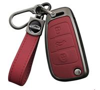 Ysbxitu Funda de piel para llave de Audi A1 A3 8P A4 A8 B8 A5 A6 C6 R8 TT TTS Q2 Q3 Q5 Q7 RS3 RS6 S3 S6 Quattro Seat Exeo llavero accesorios