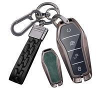 Ysbxitu Funda para llave de coche compatible con BYD Samrt Funda para llave de coche compatible con BYD Atto 3 Han Tang Dolphin Yuan Seal Carcasa de llave de moda