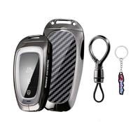 Ysbxitu Funda para llave de Hyundai Keyless go para Hyundai Tucson NX4 Hybrid NLine Nexo Santa Fe TM Ioniq 5 Sonata DN8, elegante y práctico, D negro., D Schwarz