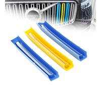 Ysbxitu Tira de Rejilla Frontal para Rejilla de Coche, Ajuste para Rejilla de Compatible con Volvo XC90 2015-2019, Pegatinas de riñón para Coche, Tiras para Parrillas, Accesorios de decoración de