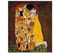 YSCOLOR Diamond Painting 5D Diy Diamante Pintura Punto De Cruz Gustav Klimt Decoración Del Hogar Diamante Bordado Completo Redondo Mosaico Decoración De Pared 30X40cm