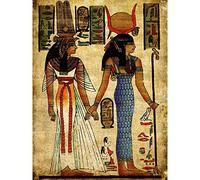 YSCOLOR Diamond Painting Diamante Completo Bordado Reina De Egipto 5D Pintura Diamante Imágenes Imagen Puntada Cruz 3D Diamante Mosaico Costura Manualidades Regalo 30X40Cm