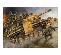 YSCOLOR Diamond Painting Diy Bordado De Diamantes De La Segunda Guerra Mundial Wehrmacht Tanque De Armas Pintura De Diamante Militar Cruz Accesorios De Decoración Del Hogar Completos 30X40cm