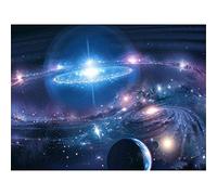 YSCOLOR Diamond Painting Full 5D Galaxy Planetas Space Scenery DIY Diamante Redondo Pintura Punto De Cruz Decoración para El Hogar Bordado Redondo Mosaico 30X40Cm