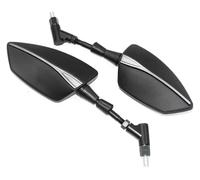 YSDEACE Espejos Moto Manillar para BMW G310GS R1200GS R1250GS F750GS F650GS F800GS F850GS Espejo Retrovisor Lateral para Motocicleta Espejos(Titanium)