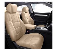 YSDEACE Juego Fundas Asientos para Accord para Hybrid 2022 2021 2020 2019 2018 Funda Cojín Protectora Interior Asiento Coche Personalizada(Beige)