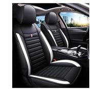 YSDEACE Juego Fundas Asientos para Accord para URV para Inspire para XRV HRV para Pilot Funda Asiento Coche Detalles Interiores Cojín Soporte Protector(Black White a)