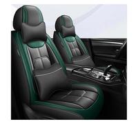 YSDEACE Juego Fundas Asientos para Accord para URV para Inspire para XRV HRV para Pilot Funda Asiento Coche Detalles Interiores Cojín Soporte Protector(Black Green 5 Seat,SE)