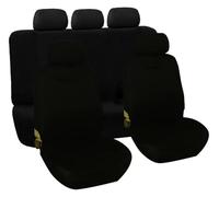 YSDEACE Juego Fundas Asientos para Civic 2006-2011 para Accord 2003-2007 para 2008 2009 Funda Protectora Cojín Soporte Asiento Automóvil(Black)