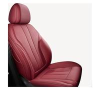 YSDEACE Juego Fundas Asientos para Civic para Accord para CRZ para City 2003-2018 Funda Cojín Soporte Asiento Coche Accesorios Cuero(Wine Red 5 Seat)
