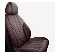 YSDEACE Juego Fundas Asientos para Civic para Accord para CRZ para City 2003-2018 Funda Cojín Soporte Asiento Coche Accesorios Cuero(Brown 5 Seat)