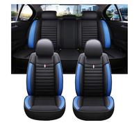 YSDEACE Juego Fundas Asientos para Fiat para Tipo Protección Interior Detalles Todos Modelos Funda Cojín Soporte Asiento Coche(Black Blue 5 Seat,SE)