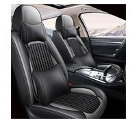 YSDEACE Juego Fundas Asientos para Fit para Accord para Odyssey para City para CRZ para CRV para Elysion Funda Asiento Coche Cojín Soporte Cuero Protector(Grey Pillow)