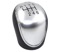 YSDEACE Marchas Palanca de para SsangYong para Actyon para Korando Cubierta Perilla Palanca Cambios Manual 6 Velocidades Cabeza Balonmano(Silver)