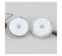 YSDEACE para Nissan para Qashqai para Dualis 2007-2013 Trasero Parachoques Reflector Luces Antiniebla Súper Freno Brillante Parada Advertencia Piloto Trasera Izquierda(White Shell)